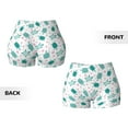 thumbnail image 5 of Qekee Sea Turtle Women Workout Shorts, Sports shorts, Scrunch Butt Lifting Gym Shorts, Breathable Soft - Large, 5 of 9