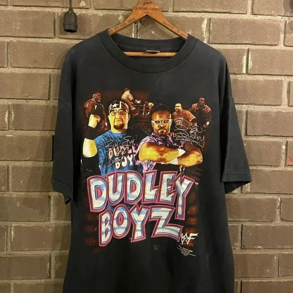 RARE Vintage 2000 Dudley Boyz Men Women Shirt Size S to 5XL