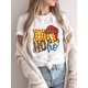 thumbnail image 1 of Ropa de vacaciones para mujer, camiseta con estampado de letras dulces de los años 90, camiseta estampada, camisetas de año nuevo, moda de feliz navidad 2025, 1 of 5
