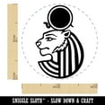thumbnail image 2 of Sekhmet Head Egyptian Goddess of War Self-Inking Rubber Stamp Ink Stamper - Black Ink - Mini 1/2 Inch, 2 of 7