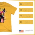 thumbnail image 4 of Tee Hunt Dean Russo German Shepherd T-Shirt Colorful Dog Best Friend Men's Tee, Yellow, Medium, 4 of 5