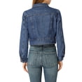 thumbnail image 4 of Allegra K Women's Casual Button Down Basic Washed Denim Jacket, 4 of 7