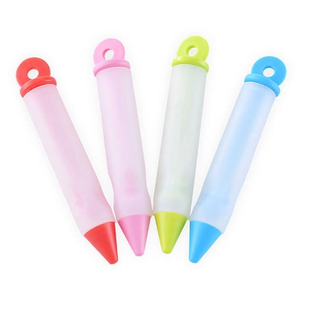 Bolígrafo De Silicona Para Escribir Alimentos, Bolígrafo Para Decorar Pasteles Y Postres, Boquilla Para Hornear Diy, Herramientas, Accesorios De Cocina sonducket HA035371-00
