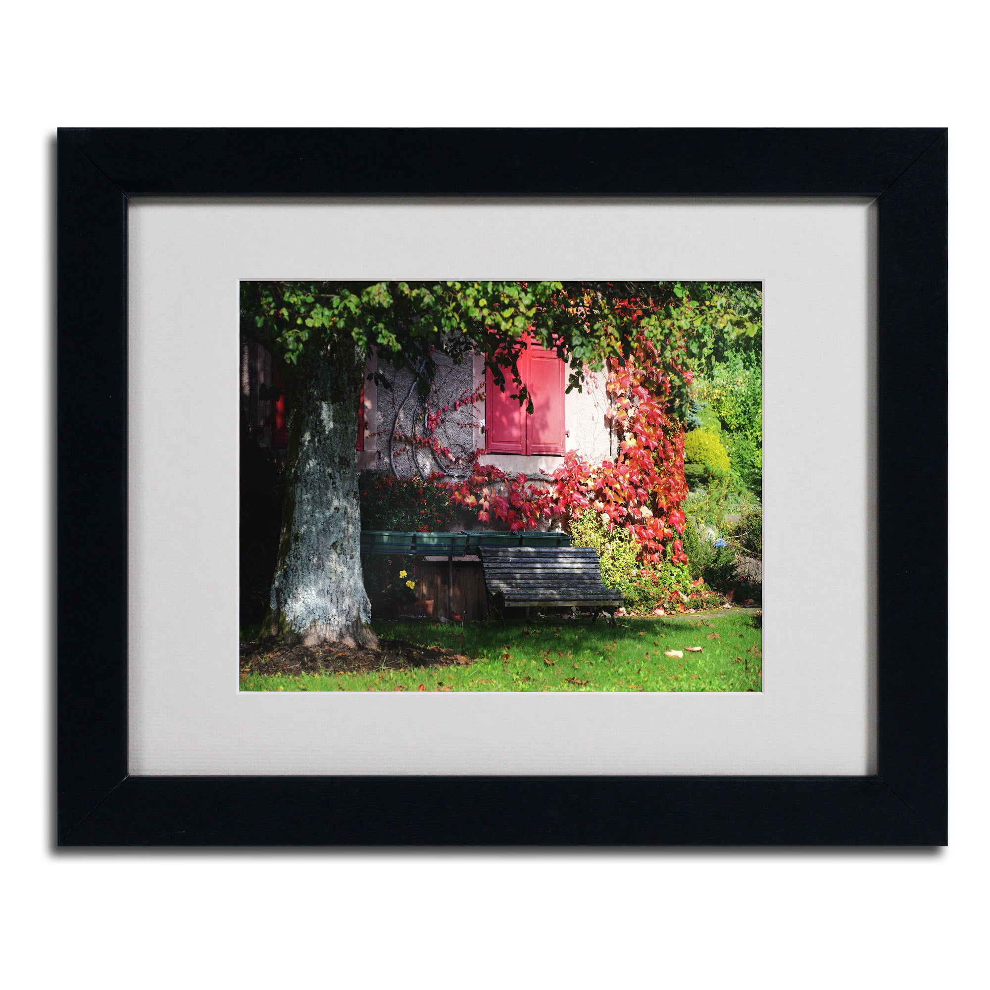 Trademark Fine Art "Parenthesis" Canvas Art by Philippe Sainte-Laudy, Black Frame