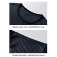 thumbnail image 6 of Bovxnpu Men's Clothing Set 2 Piece Outfits Tracksuit Sleeveless Crew Neck Men's Casual Button Shirt Pants Set, 6 of 7