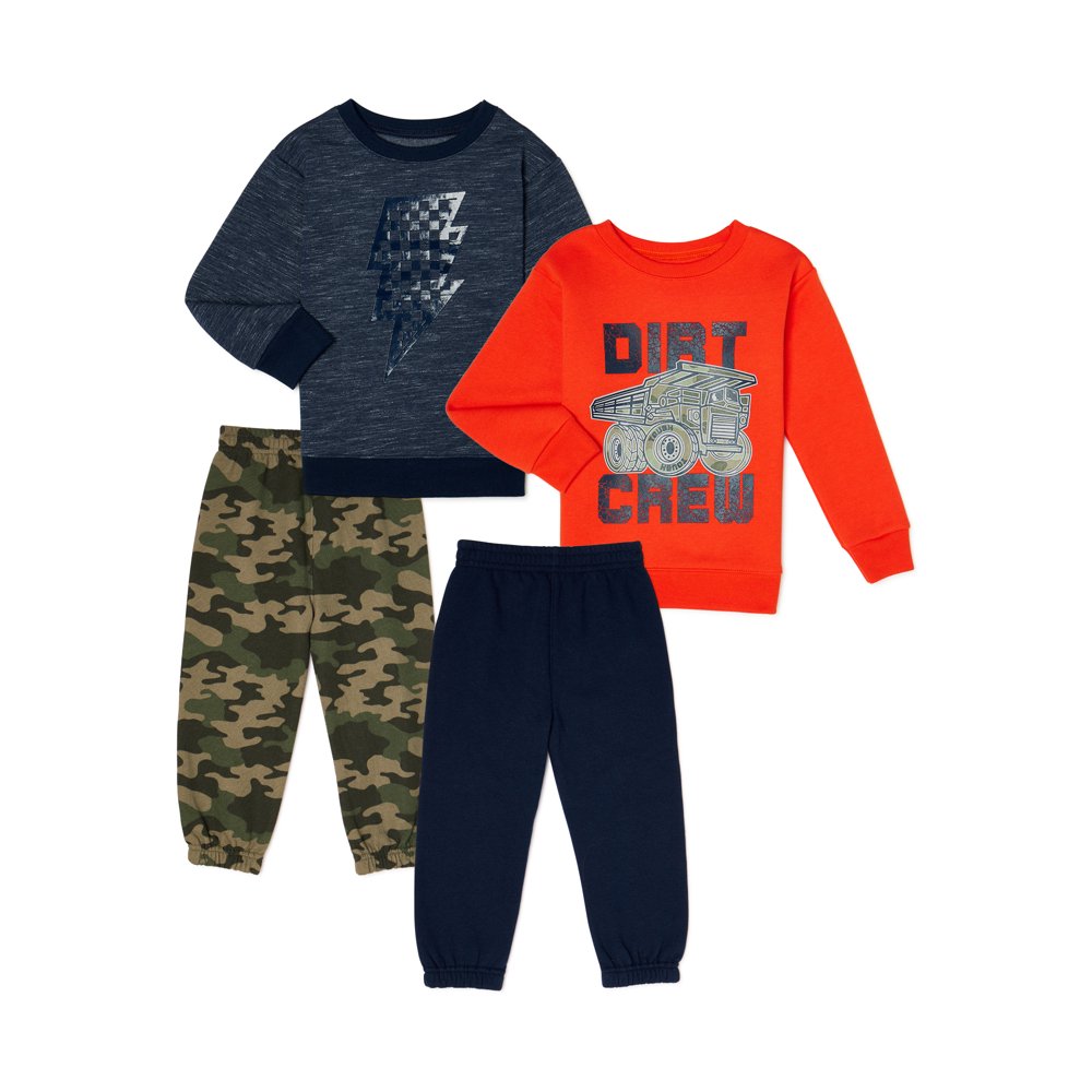 Garanimals Garanimals Baby Boy & Toddler Boy Fleece Sweatshirts