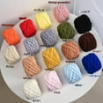 thumbnail image 3 of 1Skein/3Skeins Plush Chenille Chunky Yarn 100g (49.2yd) - Fluffy Velvet Yarn Crochet for Blanket Knitting and Crocheting - Baby Yarn for Crocheting Soft Yarn, 3 of 5
