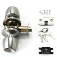 thumbnail image 2 of Versa Door Knob Satin Nickel Keyed Door Handle 10 Pack by Villar Home Designs, 2 of 9