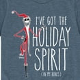 thumbnail image 3 of The Nightmare Before Christmas - Holiday Spirit In My Bones - Toddler And Youth Short Sleeve Graphic T-Shirt, 3 of 5