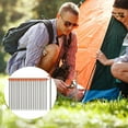 thumbnail image 1 of Hearth & Gear Heavy Duty Camping Tent Stakes For All Weather Conditions Secure Ground Anchoring With Lightweight Portable Design Cookware Set Camping Flashlights Camp Gear Camping Pack Backpack Hike, 1 of 6