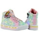 thumbnail image 3 of Tenis Botas Kuali Shoes Niña Luces Led Estrellas Arcoiris Moda Comodo M-2026 ARCOIRIS 21 cm, 3 of 5
