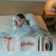thumbnail image 7 of Pharmedoc Pregnancy Pillows, U-Shape Full Body Pillow – Air White Cover – Pregnancy Pillows for Sleeping – Body Pillows for Adults, Maternity Pillow and Pregnancy Must Haves, 7 of 7