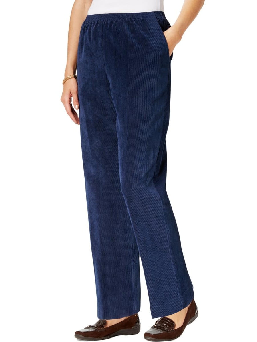 alfred dunner flat front pants