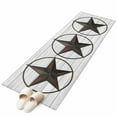 thumbnail image 2 of 2'x6' Rug Runners for Hallways Kitchen, Texas Star Western Non Slip Entryway Beside Floor Carpet Runner, Brown Farm Country Gray Wooden Board Laundry Room Bedroom Throw Rugs Mat for Family Pet, 2 of 8
