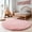 pink, variant on Rainbow Round Shaggy Area Rug, Soft Plush Non-Slip Circular Floor Mat for Bedroom, Living Room, Dorm & Study. Aesthetic colorful home decor, ideal Christmas gift & holiday decoration for families.