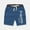 Z Blue, variant on piuwrlz Short Pants for Children's Boys Girls Single Piece Short Trousers Green Size 2-3 Years