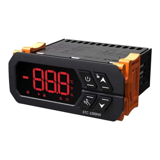 Controlador de Temperatura STC-1000HX Acuático Gateando Caja de Mascotas Incubadora Ordenador Controlador de Temperatura Interruptor 220V