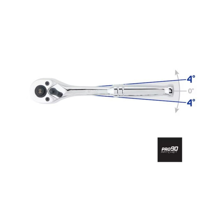 Kobalt 33-Piece Standard (SAE) and Metric Polished Chrome