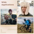 thumbnail image 4 of Cozy Plush Winter Hats Men Women Trapper Trooper Hat with Earflaps Windproof Russian Ushanka Hats Outdoor Skiing Cap, 4 of 6