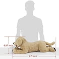 thumbnail image 1 of Animales de Peluche para Perros LotFancy 27'' Peluches de Golden Retriever Tortuga, 1 of 1