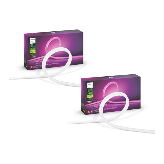 Tira de luces LED inteligentes Philips Hue Outdoor de 5 m, paquete de 2