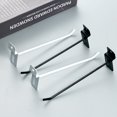 thumbnail image 1 of Gancho de placa de ranura Gancho de una sola línea Blanco Negro Accesorios para teléfonos móviles de supermercado Gancho para estante de joyería, 1 of 4