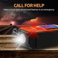 thumbnail image 5 of FosPower Radio meteorológica de emergencia (modelo D8) NOAA/AM/FM con banco de energía portátil de 37000 mWh, carga USB/solar/manivela, alarma SOS y linterna para emergencias en interiores y exteriore, 5 of 5