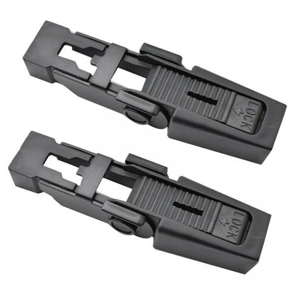 Clip de limpiaparabrisas delantero,Clip de limpiaparabrisas delantero de automóvil DKW100020 negro,Clip de retención del brazo del limpiaparabrisas delantero,Reemplazo automático de piezas