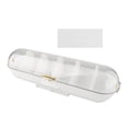 thumbnail image 4 of Caja de almacenamiento de pared para calcetines, ropa interior, línea de datos, organizador de almacenamiento Blanco, 4 of 9