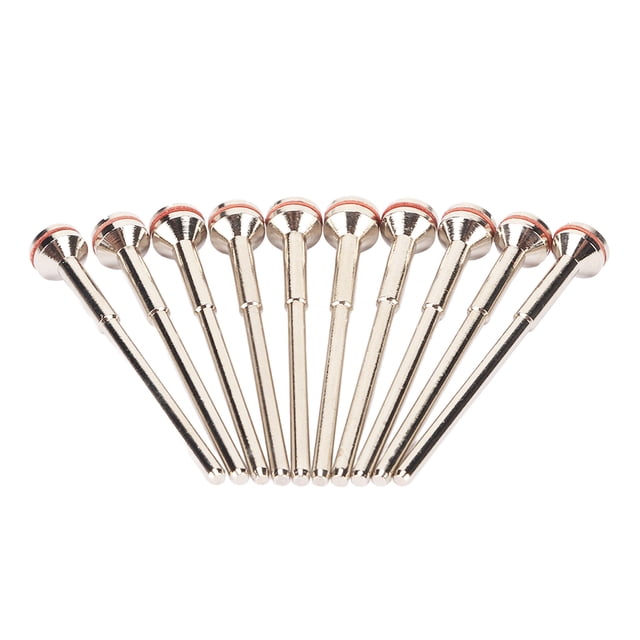 Varilla de mandril de disco dental, 10 piezas Varilla de pulido dental Vástago de pulido dental Vástago de mandril dental Rendimiento de alta gama