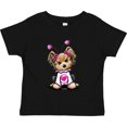thumbnail image 3 of Inktastic Love Bug Yorkie Boys or Girls Toddler T-Shirt, 3 of 5