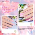 thumbnail image 4 of Set de esmaltes de uñas Beetles Gel, 28 unidades, colores pastel con purpurina, 4 of 7