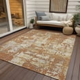 thumbnail image 6 of Addison Rugs Chantille Indoor/Outdoor Transitional Abstract Copper Washable Rectangle Rug, 9' x 12', 6 of 6