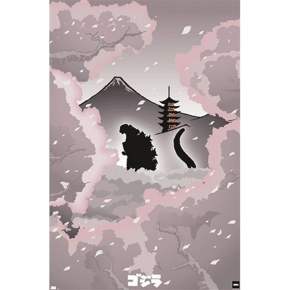 Godzilla - Backdrop Wall Poster, 22.375" x 34"