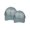 Mint, variant on Top Headwear Mother/Daughter Ponytail Bun Trucker Hat - Navy