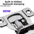 thumbnail image 3 of Invisible Inward Opening Hinge Silent Damping Buffer Closure 3D Adjustable, 3 of 10