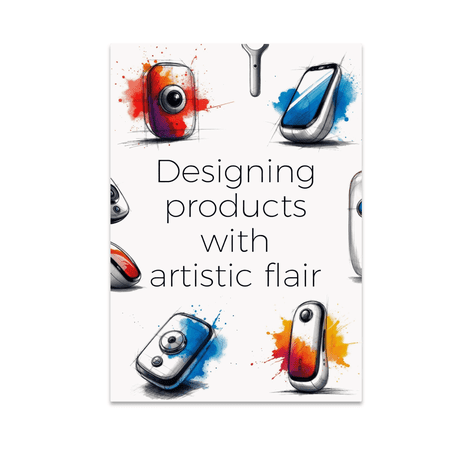 Designing Products with Artistic Flair - Design Aficionado - 13x19 Poster Print