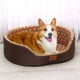 thumbnail image 3 of Pet Bed Double Sided Dog House High Fence Anti Slip Bottom Pet Cushion for Small To Large Dogs Cat Sleeping Bed Cama Para Perros ShopWise Round, 3 of 11