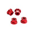thumbnail image 4 of MERIGLARE 4 Pieces 1/30 RC Crawler M2 Flanged Wheel Nuts Durability Hardware for SCX30 Red, 4 of 9