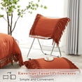 thumbnail image 3 of Juego de edredón Andency Burnt Orange King Size, 3 piezas, 3 of 6