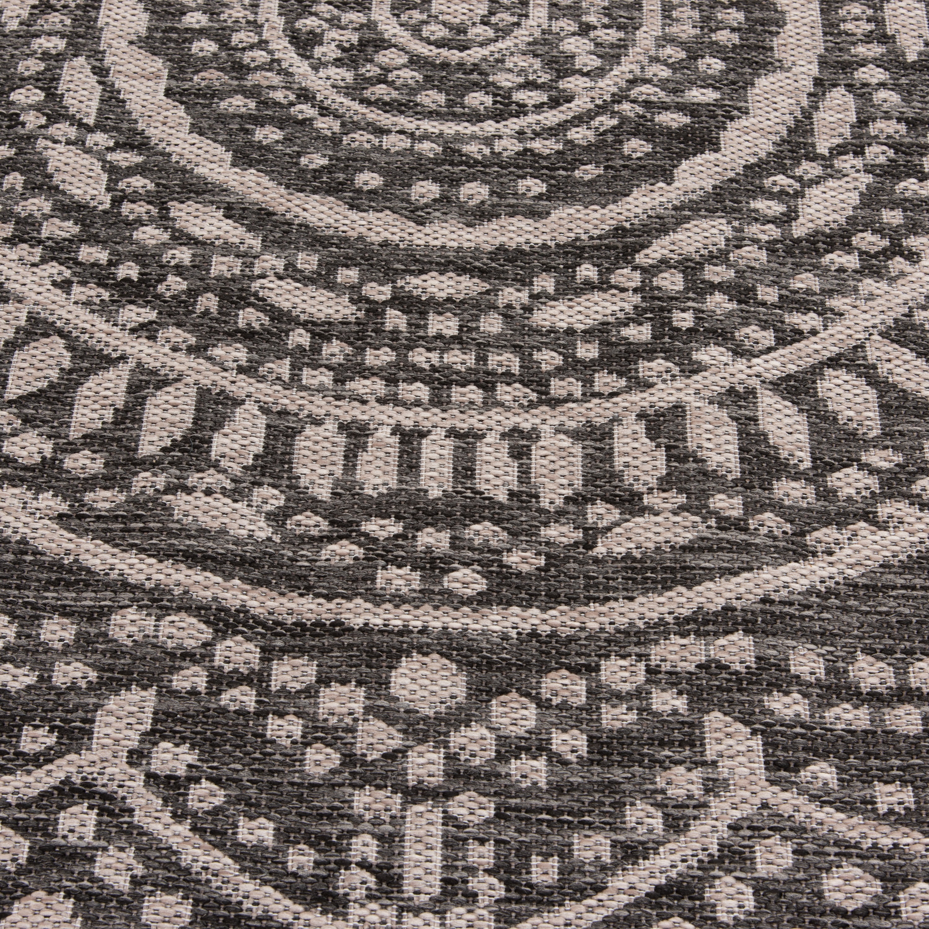 Mainstays 5'x7' Gray Global Medallion Outdoor Area Rug