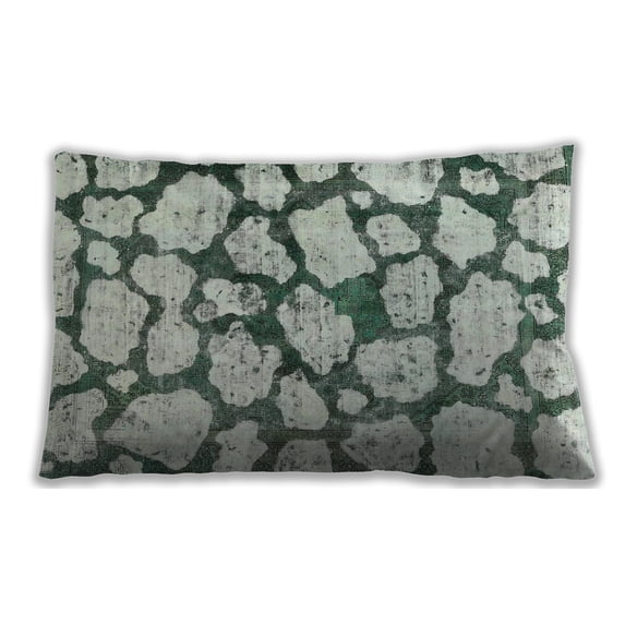 Ahgly Company Indoor Rectangular Contemporary Lumbar Throw Pillow, 13 inch by 19 inch