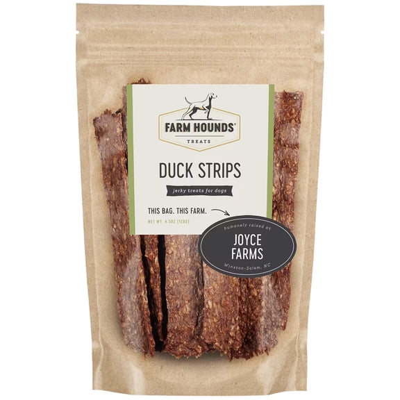 Farm Hounds Duck Treats, Humanely Raised, No Fillers, Healthy Dehydrated Treats Made in USA