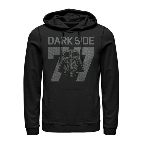 Men's Star Wars Root for the Dark Side Pull Over Hoodie Black Medium