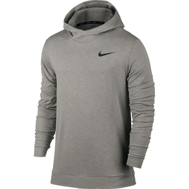 Genre mooi Voortdurende Nike Men's Breathe Hyper Dry Hoodie 832829-042 Pale Grey - Walmart.com