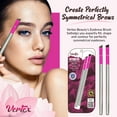 Vertex Beauty Eyebrow Brush FIRM For Filling Pomade Gel VERY Thin