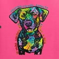 thumbnail image 2 of Dean Russo Unconditional Loyalty Dog Lover Unisex Crewneck Graphic Sweatshirt, Neon Pink, X-Large, 2 of 6
