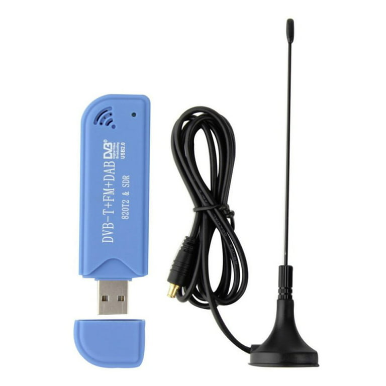 Antarktis skilsmisse Senator JahyShow DVB-T DAB FM RTL2832U & R820T Tuner Mini USB Stick RTL-SDR SDR for  SDR# HDSDR FM+DAB & ADS-B Receiver Set - Walmart.com