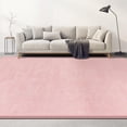 thumbnail image 3 of TWINNIS Soft Area Rug Modren Rugs for Living Room Memory-Foam Carpets,Softness Rugs for Bedroom,Pink,6'x9', 3 of 7