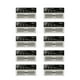 thumbnail image 2 of 200pcs Dental Brackets Brace Highly Polished Metal Teeth Bracket Brace Black White, 2 of 5